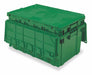 AttachedLidTote 27inL 17inW Green