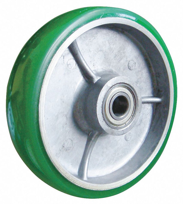 Caster Wheel 8 dia 1 250 lb Green