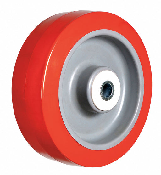 Caster Wheel 4 dia 600 lb Red