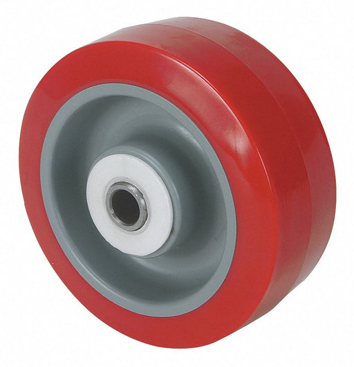 Caster Wheel 5 dia 650 lb Red