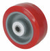 Caster Wheel 5 dia 650 lb Red