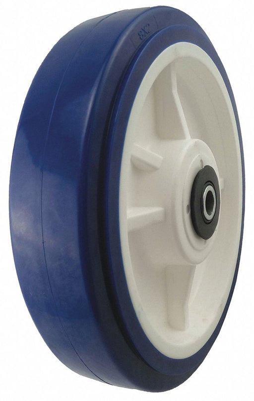 Caster Wheel 8 dia 900 lb Blue