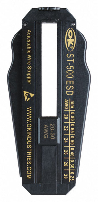 ESD Safe Adjust. Wire Stripper 20-30 AWG