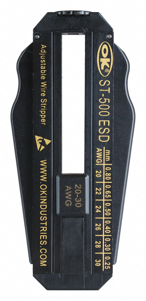 ESD Safe Adjust. Wire Stripper 20-30 AWG