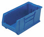 Bin 23-7/8 in L 11 in W 10 in H Blue
