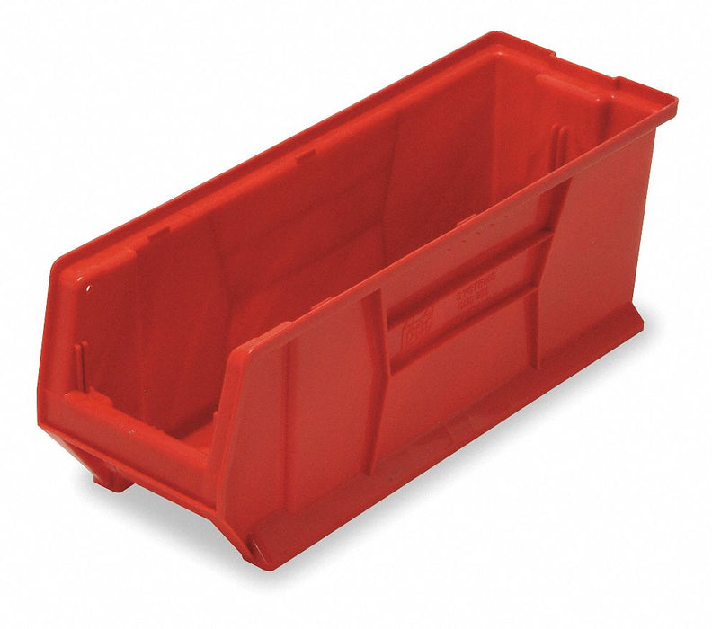 Bin Red Polypropylene 9 in