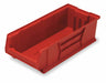 F8433 Bin Red Polypropylene 7 in