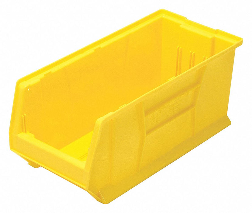 E4447 Bin Yellow Polypropylene 10 in