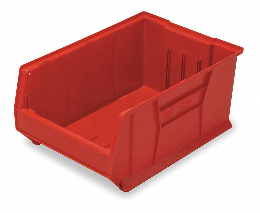 E4448 Bin Red Polypropylene 11 in