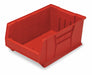 E4448 Bin Red Polypropylene 11 in