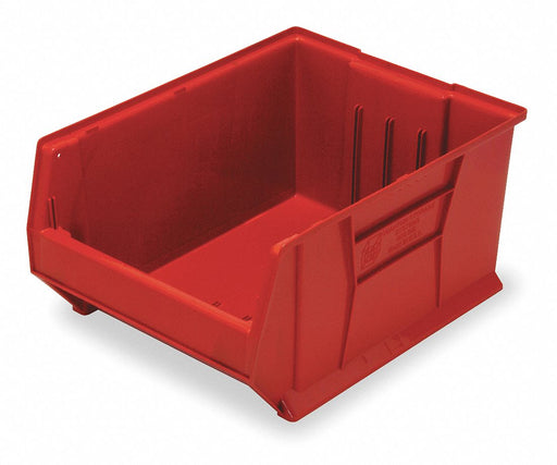 E4449 Bin Red Polypropylene 12 in