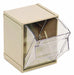 F8473 Indv Tip-Out Bin Ivory Unf 6 1/4 in