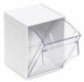 F8473 Indv Tip-Out Bin White Unf 6 1/4 in