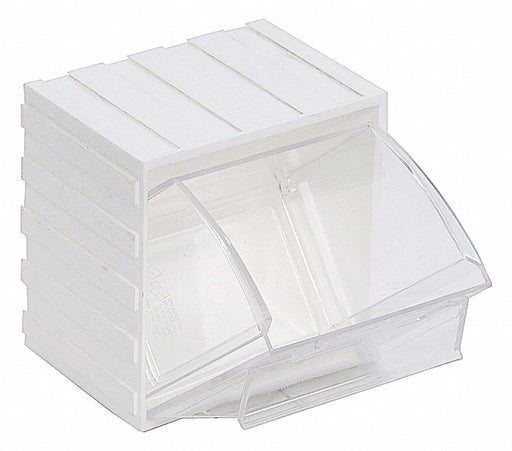 F8472 Indv Tip-Out Bin White Unf 4 1/4 in