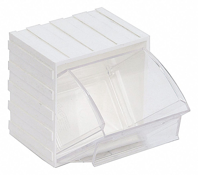 F8472 Indv Tip-Out Bin White Unf 4 1/4 in