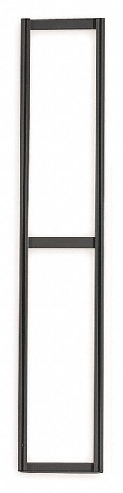Tip Out Bin Wall Frame W24 In H70 In Blk