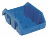 Cross-Stacking Bin Blue PP 6 1/2 in