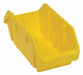 Cross-Stacking Bin Yellow PP 7 in