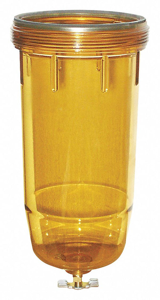 Transparent Amber Bowl