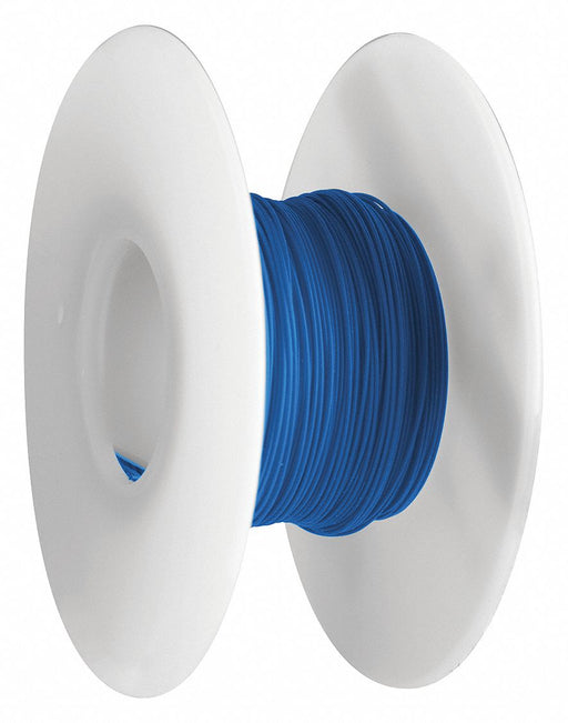SpooledWrappingWire 26AWG Blue 100ft