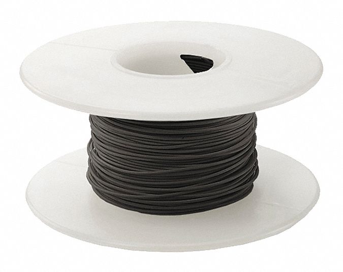 SpooledWrappingWire 30AWG Black 1000ft