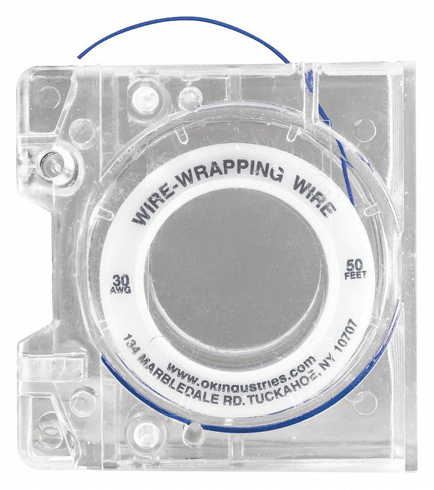 Wire Wrap Wire w/Disp 30 AWG Blu 50ft