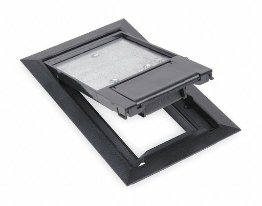 Floor Box Cover 8-1/8 in Black