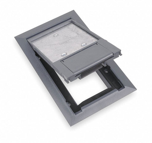 Floor Box Cover 8-1/8 in Gray