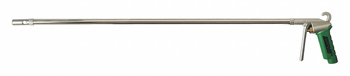 AirGun 1/4in FNPT Alum Silver Green