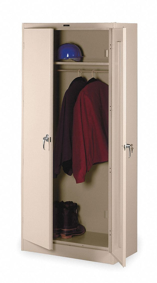 Storage Cabinet 78 x36 x18 Sand 1Shlv