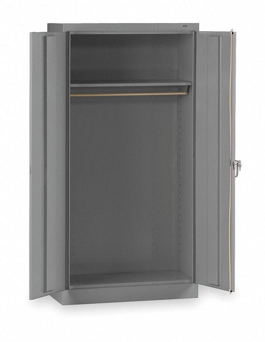 Storage Cabinet 72 x36 x18 MdGry 1Shlv