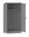 Storage Cabinet 72 x36 x18 MdGry 1Shlv