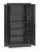 Storage Cabinet 72 x36 x24 Black 4Shlv