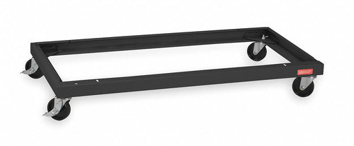 Caster Kit Carbon Steel Blk 24 Dx48 W