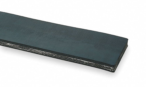 Conveyor Belt Blk Rubber 50 Ft x 6 In