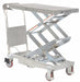 Scissor Lift Cart 800 lb SS Fixed
