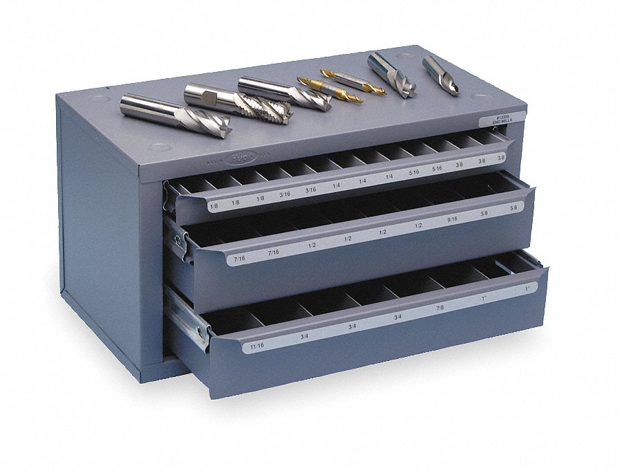 End Mill Dispenser Original Holds 1/8-1