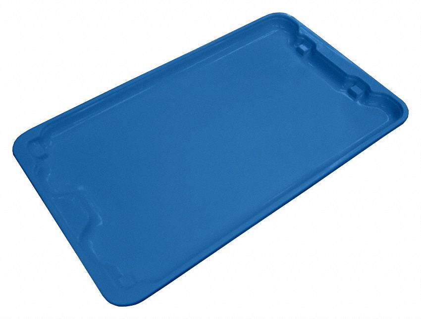 D5623 Lid 14.75 in W Fiberglass Blue