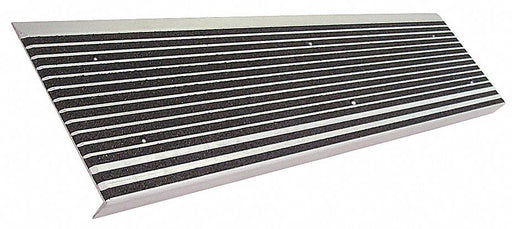 Stair Tread Black 54in W Extruded Alum