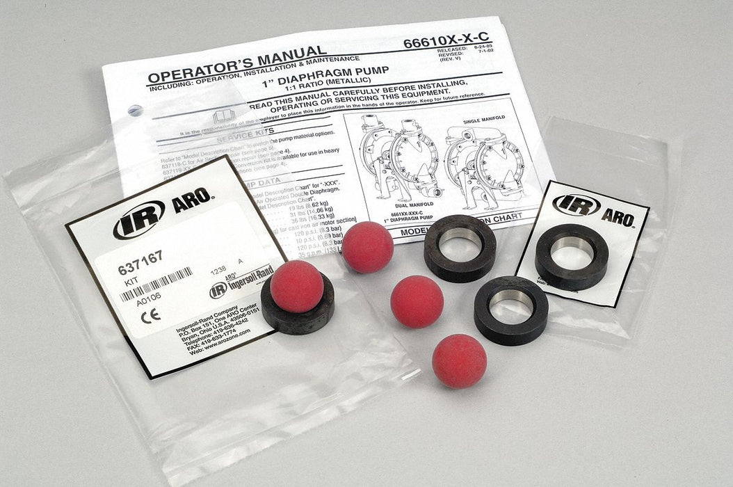 Pump Abrasion Kit SSteel For 2P598