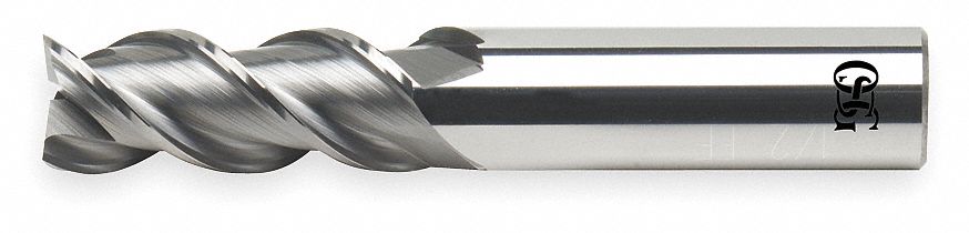 Sq. End Mill Single End Carb 3/16 