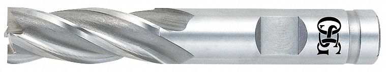 Square End Mill 1 in Cobalt