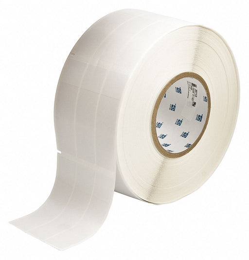 Wraparound Label White Vinyl 1 in W