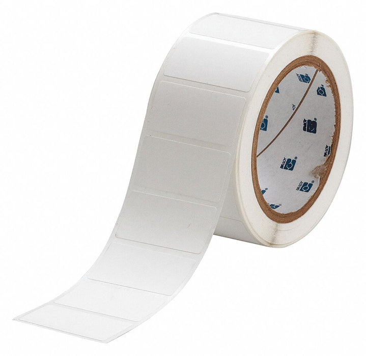 Pre-Cut Label Stock Roll White Gloss