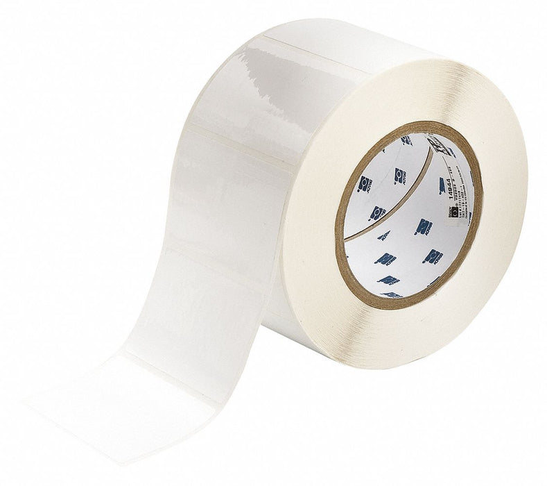 Pre-Cut Label Stock Roll White Matte