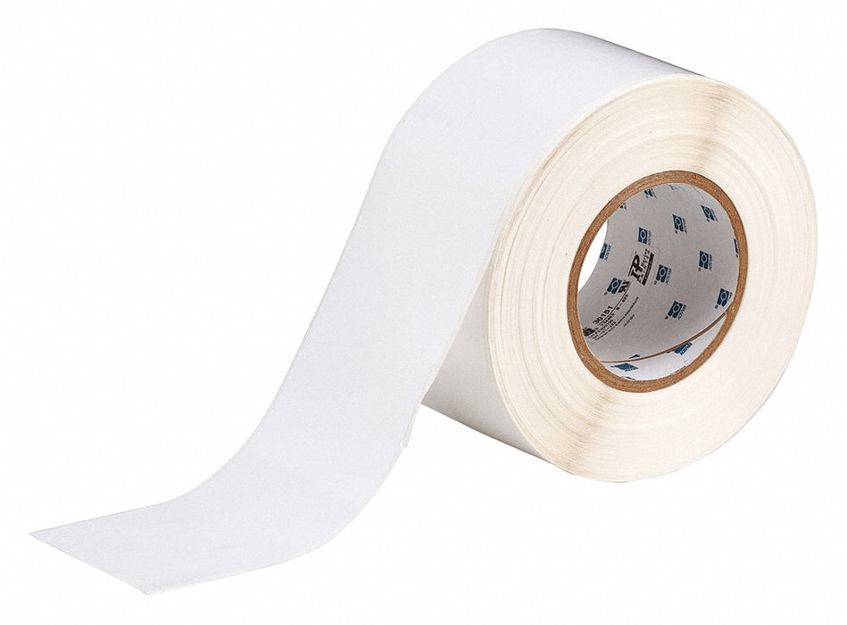 ContinuousLabelStock White Gloss 3inW