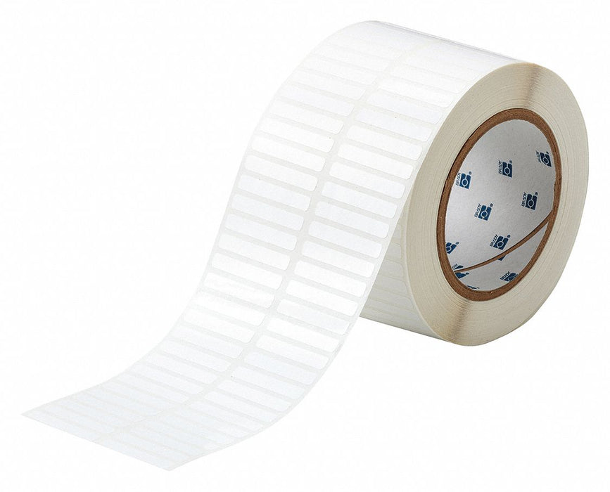 Pre-Cut Label Stock Roll White Gloss