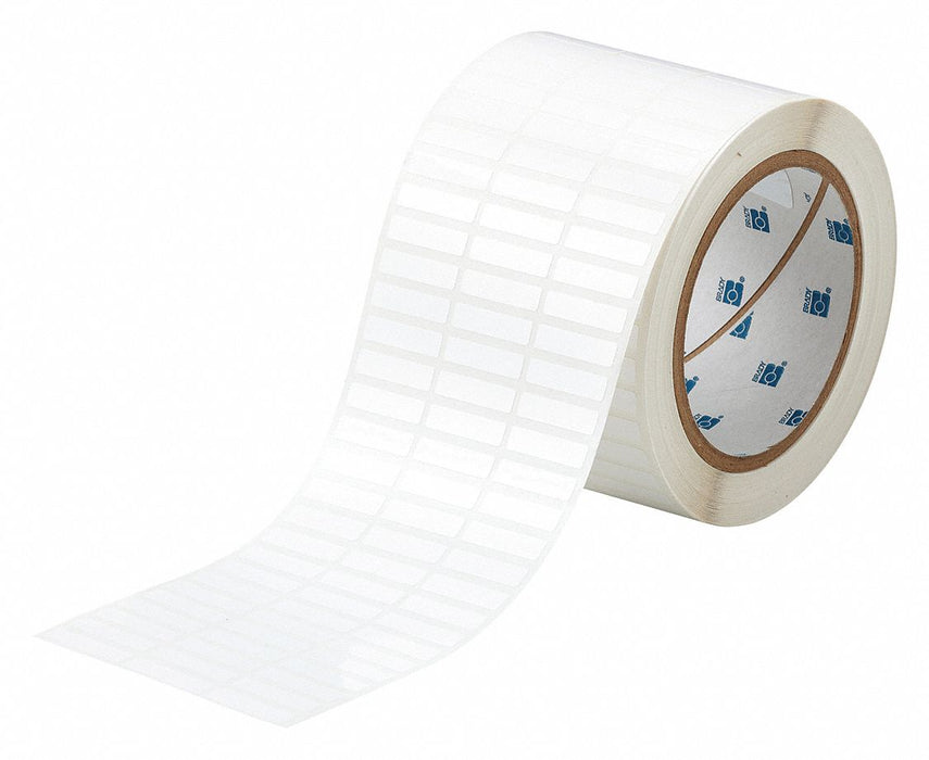Pre-Cut Label Stock Roll White Gloss