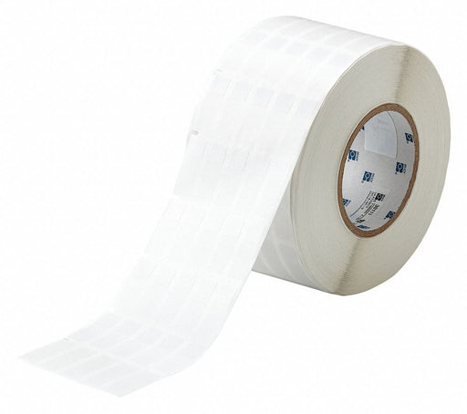 Wraparound Label White Vinyl 1/2 in W