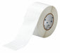 Label 1/2 in W White/Translucent Vinyl